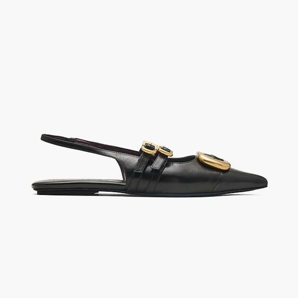 Marc Jacobs The Doll Shoe Slingback Flats 38 - Picture 3 of 10